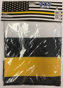 USA Memorial Thin Yellow Line Tow Operators, Tow Truck Drivers, Security Guards, Loss Prevention 3'X5' 100D Flag Rough Tex ®
