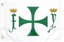 Christopher Columbus - 12"X18" Rough Tex ® 100D Flag