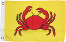 Crab - 12"X18" Rough Tex ® 100D Flag