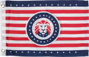 USA Trump Lion M A G A Double Sided Flag- 12''X18''  Rough Tex®