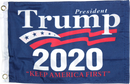 President Trump 2020 KAF Keep America First Double Sided 12"X18" Flag -  Rough Tex® 100D