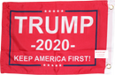 Trump 2020 KAF (Keep America First) Flag with Grommets Double Sides- 12x18 Rough Tex® 100D
