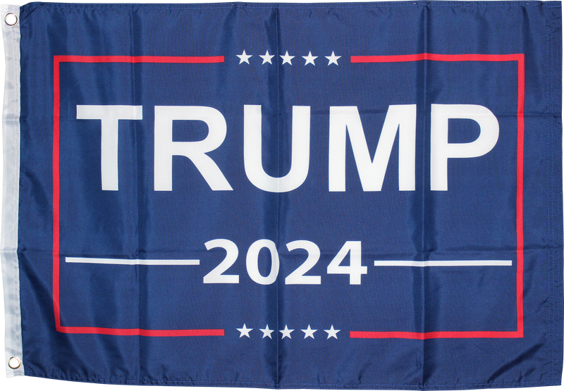 Trump 2024 Flag - 2'X3' Feet 100D ROUGH TEX ®