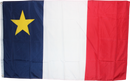 Acadian Flag Tricolor Rough Tex ® 3'x5' 100D Flags