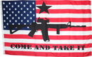 Come & Take It Stars And Stripes M4 3'X5' Flag Rough Tex® 100D