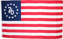 Betsy Ross 76 12'X18" Flag W/ Grommets Rough Tex® 100D