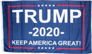 Trump 2020 (Keep America Great) Double Sided 3'X5' Flag Rough Tex® 100D