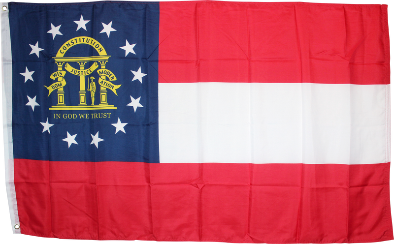 Georgia 3'X5' Flag Rough Tex® 100D