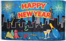 Happy New Year City Flag  - 3'x5' Rough Tex® 100D