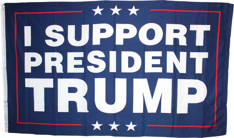 3'X5' I SUPPORT PRESIDENT TRUMP FLAG 100D ROUGH TEX ®