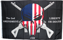 Liberty Or Death 2nd Amendment Double Sided Flag 3'x5' 100D ROUGH TEX ®