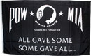 POW MIA All Gave Some Some Gave All 3'X5' Flag Rough Tex ® 68D Nylon