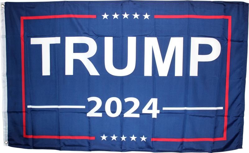 Trump 2024 3'X5' Flag- Rough Tex® 100D