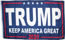 Trump Keep America Great KAG 2020 Blue 3'X5' Rough Tex® 100D
