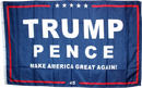Trump Pence M A G A 45 3'X5' Rough Tex® 100D