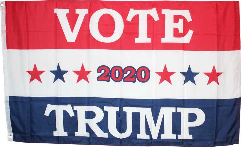 Vote 2020 Trump Red White And Blue 3'X5' Rough Tex® 100D