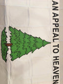 WASHINGTON'S CRUISERS AN APPEAL TO HEAVEN FLAG 3X5 100D  ROUGH TEX