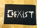 COEXIST GUN RIGHTS FLAG 3X5 ROUGH TEX 100D