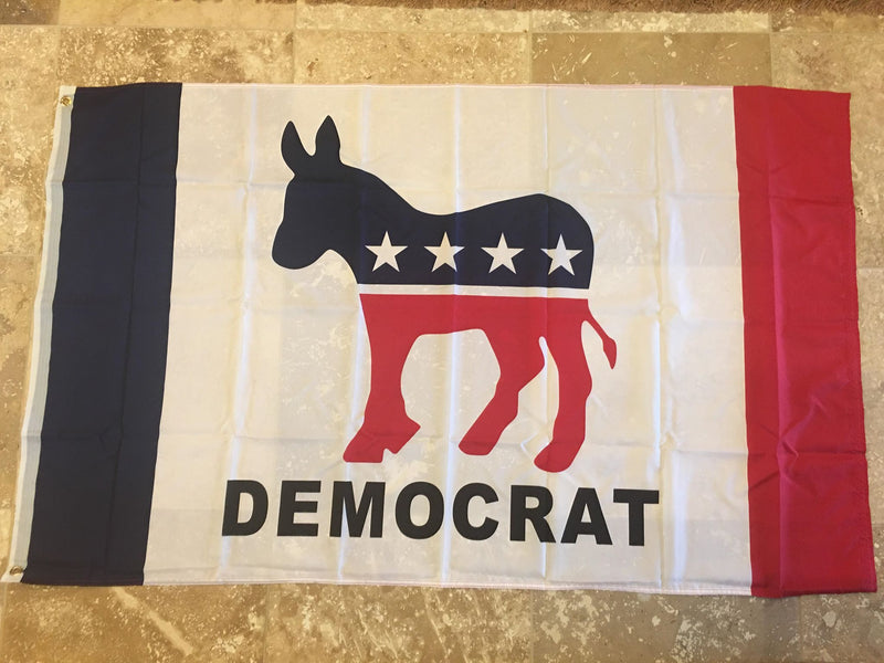 Democrat Logo 3'x5' ROUGH TEX ® 100D