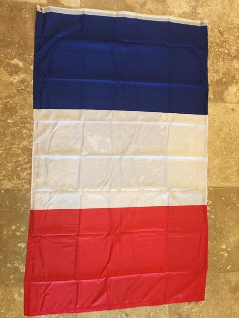 FRANCE FLAG 3X5 100D FRENCH ROUGH TEX