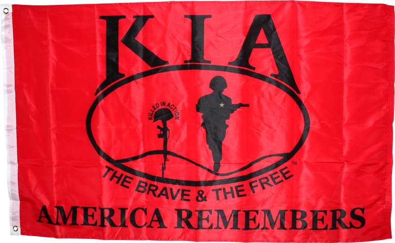 3'x5' KIA Killed In Action Flag Rough Tex® 100D