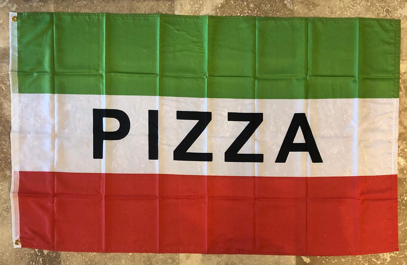 Pizza Banner Business 3'x5' 100D Flag Rough Tex ®