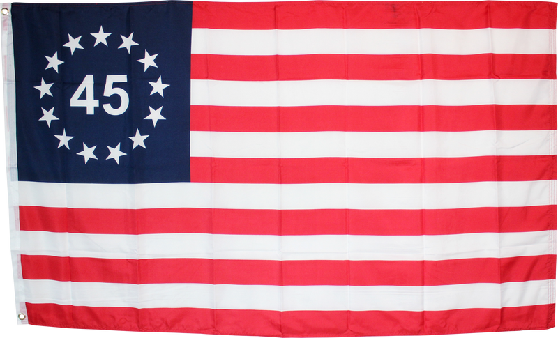 Betsy Ross 45 Flag 100D Rough Tex ® 3x5