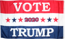 VOTE 2020 TRUMP AMERICAN BLUE RED WHITE- DOUBLE SIDED 3x5 Feet Flag Rough Tex ® Flags 100D