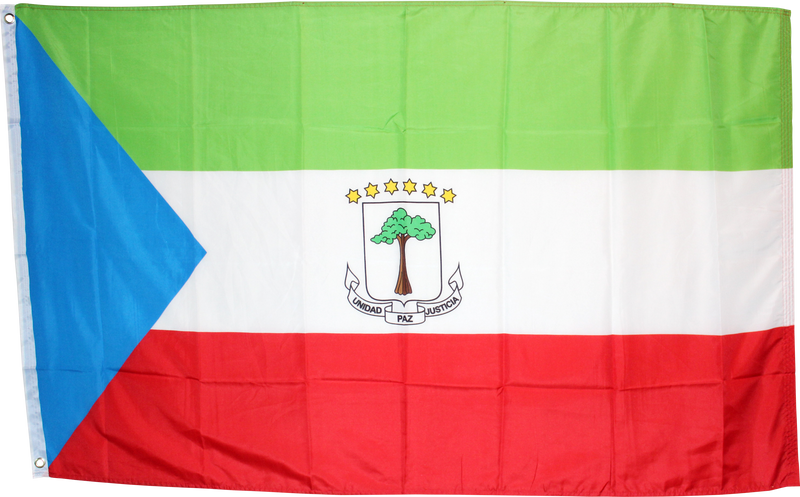 3'X5' Equatorial Guinea Flag Rough Tex® 100D 3'X5'
