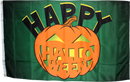 3'X5' Happy Halloween Jack O Lantern Rough Tex® 100D