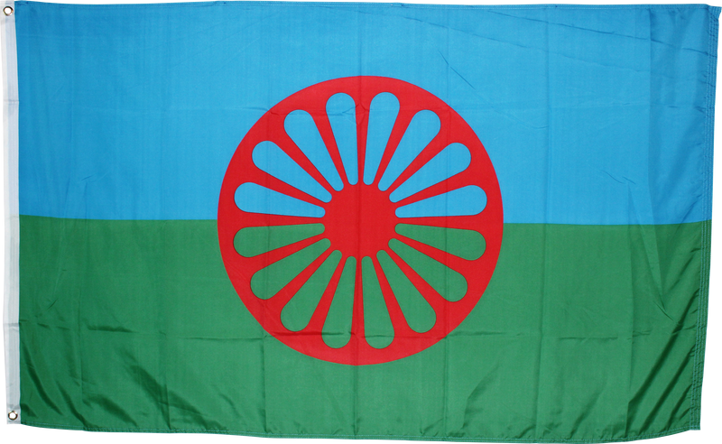 2'x3' Romani People Flag 100D ROUGH TEX ® Roma Gypsy  O styago le romengo 2x3 Feet