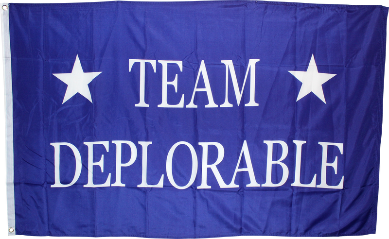 3'X5' Team Deplorable Flag 100D ROUGH TEX ®