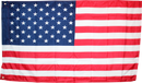 USA Flag With Sleeve & Grommets- 3'X5' Rough Tex® 100D