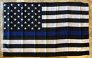 US Police Thin Blue Line Memorial American Blue Lives Matter 3'X5' 100D Flag Rough Tex ® American History