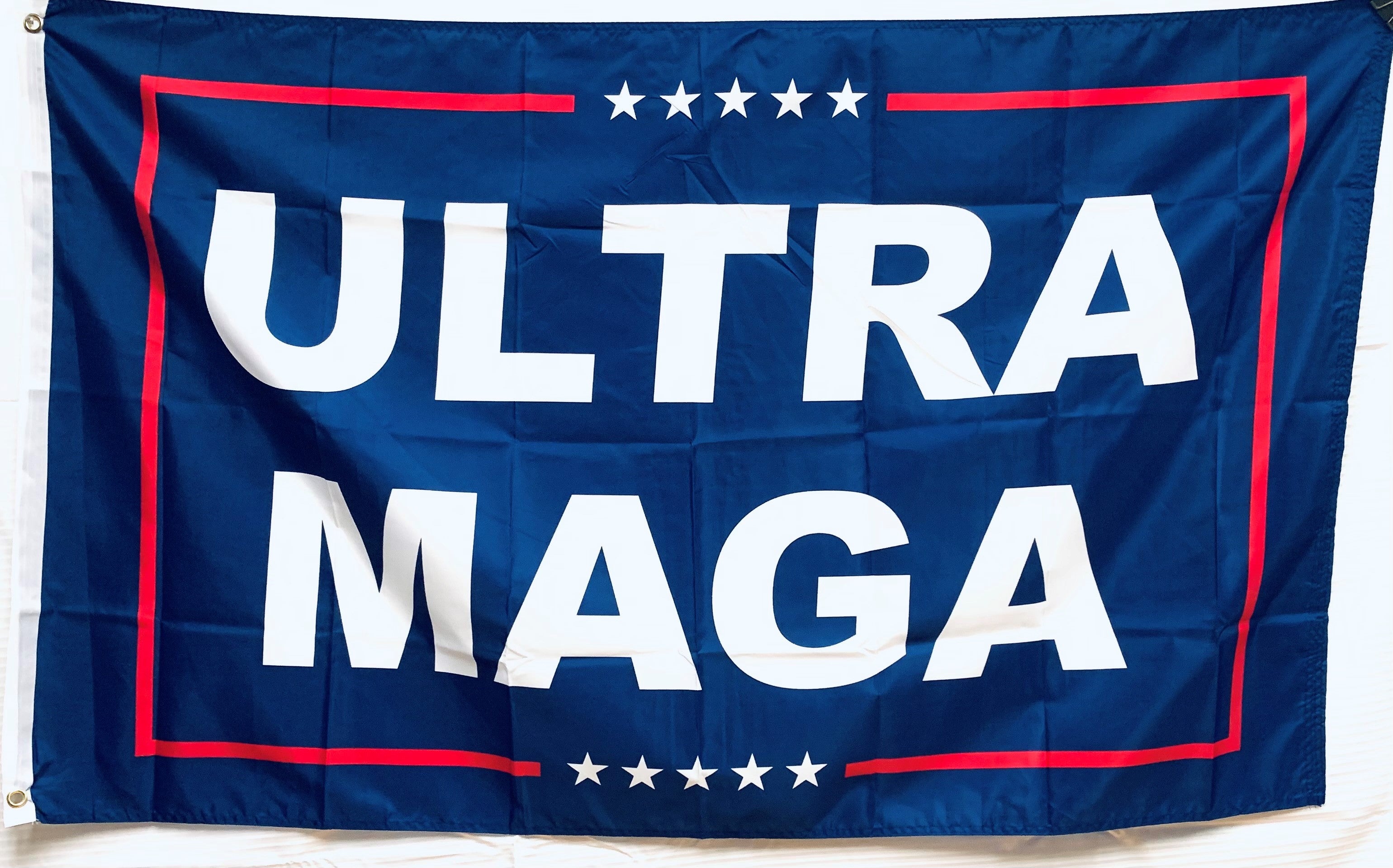 Ultra Maga Blue 3'x5' Flag 100D