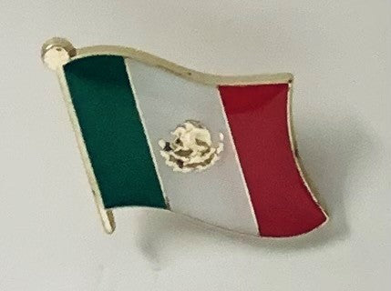 Mexico Wavy Lapel Pin