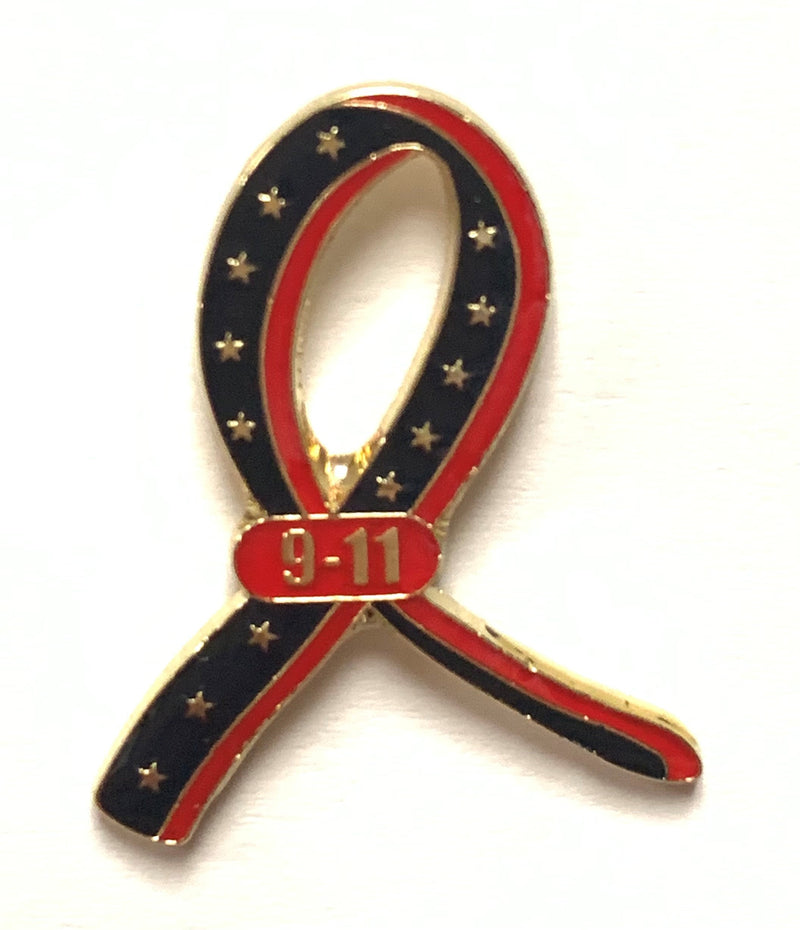 9-11 Ribbon Lapel Pin