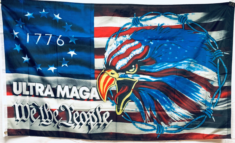 Ultra Maga We The People Betsy Ross 1776 3'x5' Flag 100D