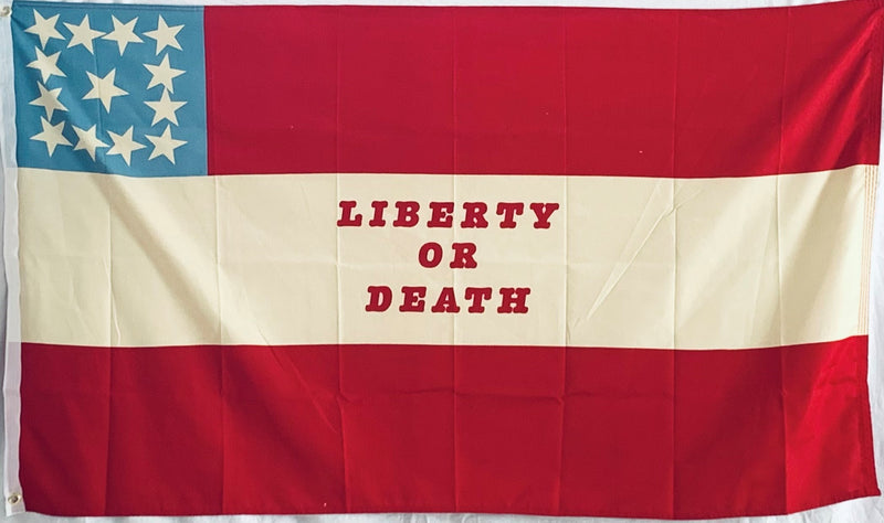 1st National Liberty or Death 3'X5' Flag Rough Tex® 100D