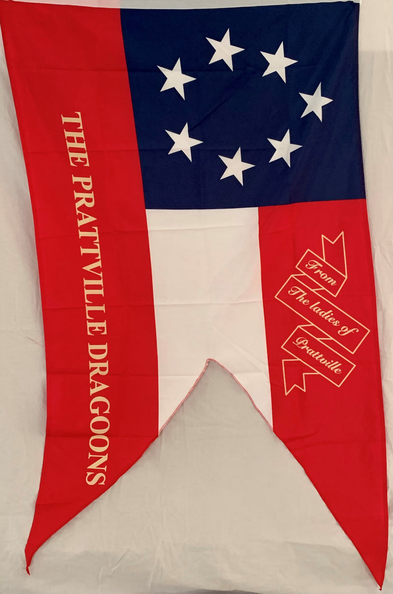 The Prattville Dragoons Cavalry 3'X5' Flag Rough Tex® 100D