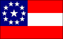 1st National 10 Stars In Circle And One In The Center 2'X3' Flag Rough Tex® 68D Nylon