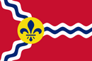 City Of St Louis Double Sided Flag 3'X5'- Rough Tex® 68D Nylon