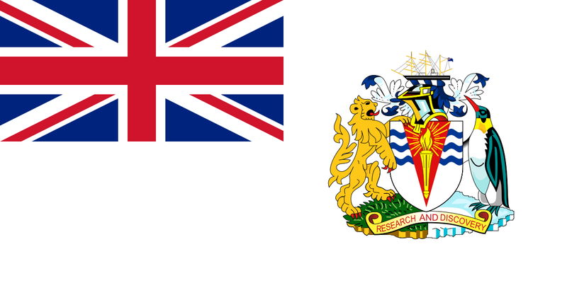 British Antarctic Flag 3x5ft 100D