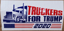 Truckers For Trump 2020 -  Bumper Sticker