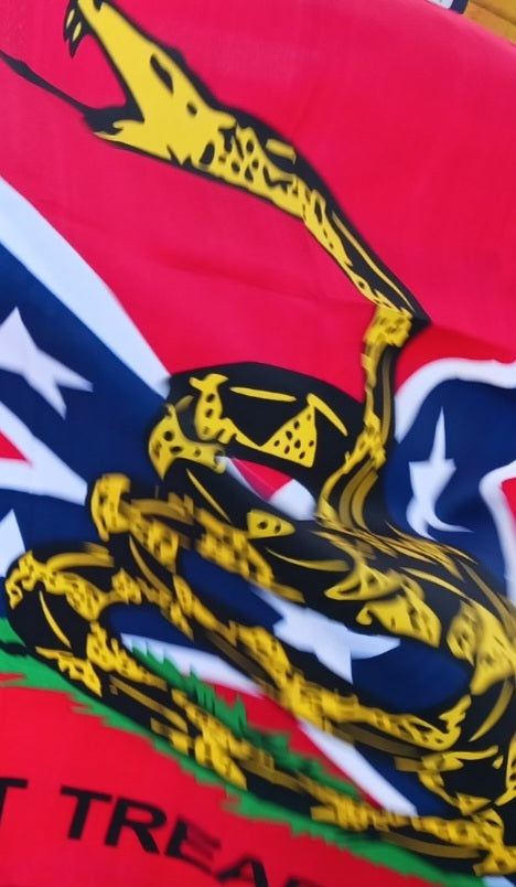 Rattle Reb Gadsden 3x5 100d Dont Tread on Me