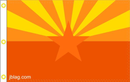 12INCH X 18INCH 100D ARIZONA SAFETY JB FLAG