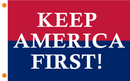 12INCH X 18INCH 100D KEEP AMERICA FIRST FLAG WITH STICK