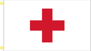 12INCH X 18INCH RED CROSS FLAG WITH GROMMETS
