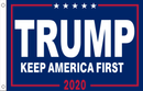 12INCH X 18INCH TRUMP KAF 2020 BLUE FLAG WITH GROMMETS