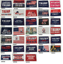 72 Assorted President Donald J. Trump Boat Flags 12"x18" Rough Tex ® Brass Grommets